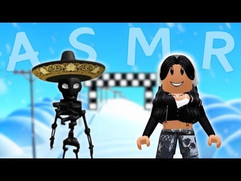 🍽️[Roblox ASMR] Sticky & Crunchy Mouth Sounds ✨ 🤤😴 (eating overnight oats & chips) | Snowboard Obby