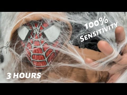 ASMR Spider Web Trigger & Mouth Sounds for Sleep and Tingles (3 hours)
