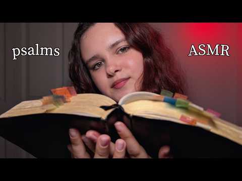 Bedtime Bible Reading | Study Psalm 39-46 with me ASMR