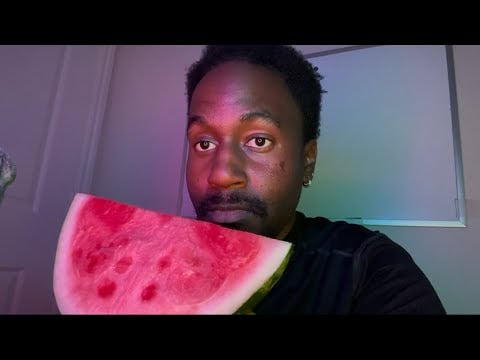 ASMR Watch Me DEVOUR This DELICIOUS Watermelon🍉 