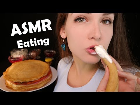 АСМР Итинг 🥞БЛИНЫ 🍰(EATING SOUNDS) ASMR Pancake 🍴🥧