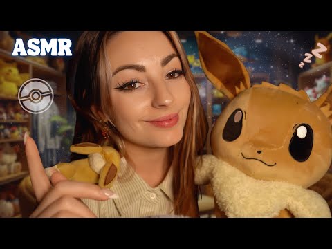 ♡ ASMR – Boutique Pokémon apaisante | Cartes & objets rares ♡