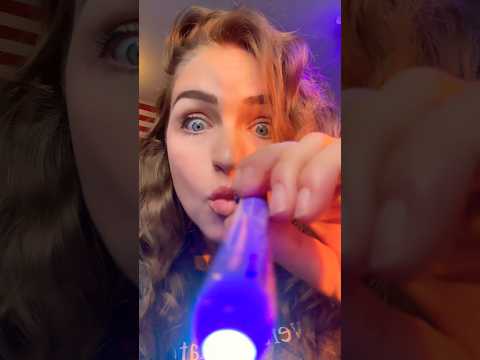 Senses check: EYES #asmr #tingles #eyeexam