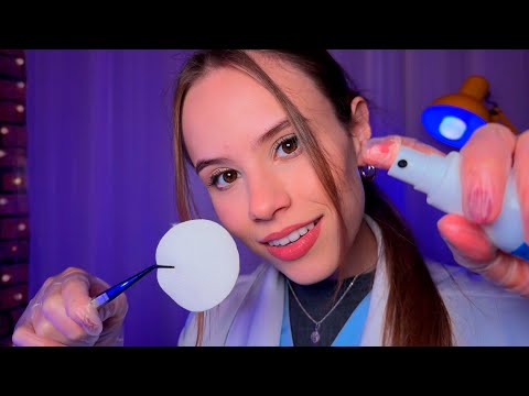 ASMR sua Enfermeira particular realiza os cuidados de enfermagem MAIS RELAXANTES em você