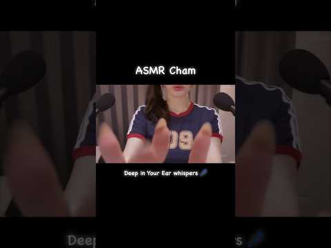 ASMR Deep in Your Ear whispers 💤 (ear to ear whispering, ear attention) #asmr #shorts