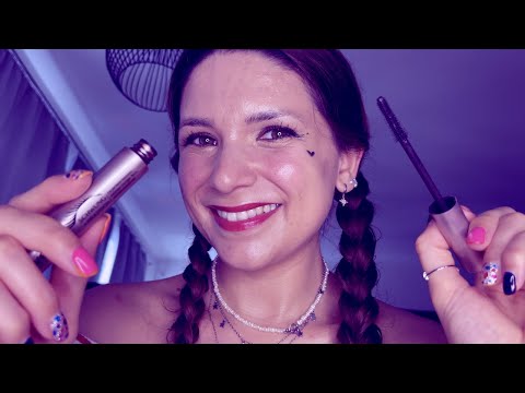 ASMR BEAUTY DAY - Freundin schminkt Dich spontan im Bett (RP, Personal Attention, German/Deutsch)