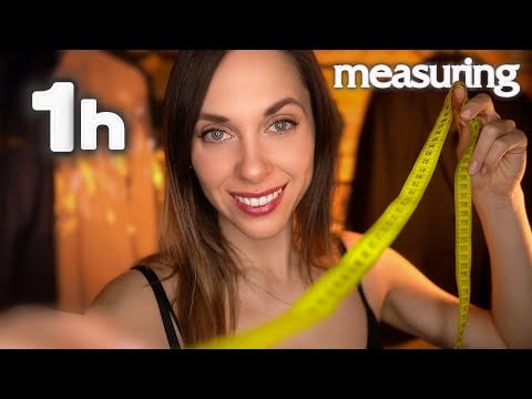 ASMR Extremely Detailed Measuring | Personal Attention Roleplay (Ear-to-Ear whisper)