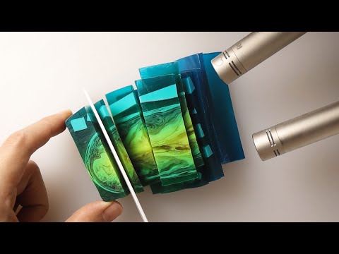 ASMR Very Relaxing Soap Cutting Sounds 자극적이지 않고 잔잔하게 비누 자르는 소리