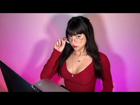 ASMR Entrevista de trabajo COQUETA ❤️