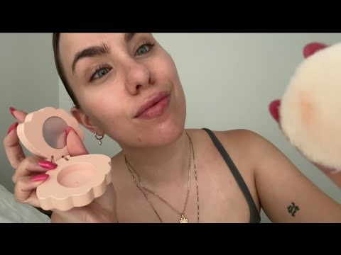ASMR Doing Your Hair and Makeup | wooden toys and bangles, rummaging. 