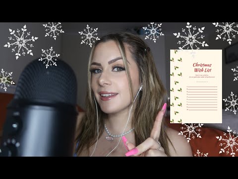 ASMR Whats On My Christmas List (Whisper Ramble)