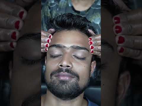 Oily Head Massage & Gentle Touch for Instant Calm & Deep Sleep ASMR #shorts