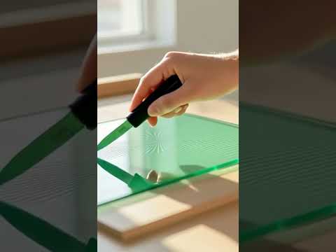 First video or second? ASMR / I'm waiting for your comments#asmr #relax #glasscutting #sleepsounds