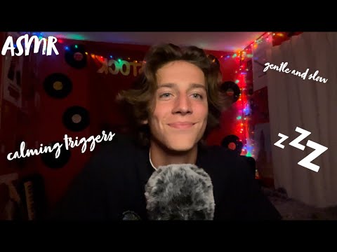 |ASMR|~gentle and slow triggers to help you sleep~🤍