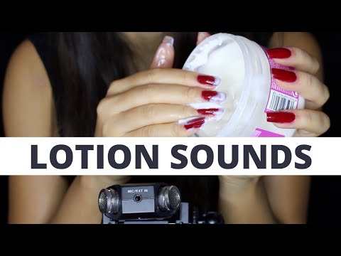 ASMR LOTION HAND SOUNDS (NO TALKING)