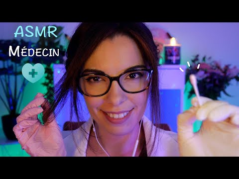 Clinique ASMR des Oreilles 👩🏻‍⚕️ RP Médecin | Test Auditif, Massage, Nettoyage [EAR Attention 3DIO]