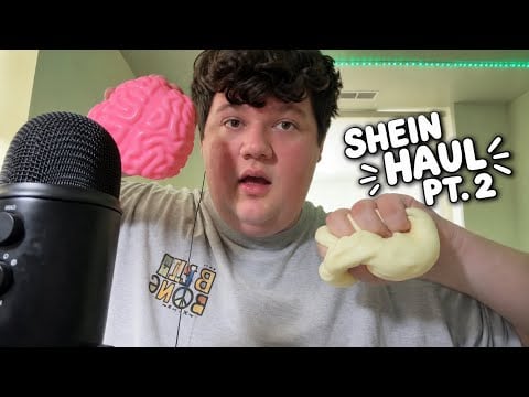 ASMR Shein Haul PT. 2 LOTS OF SQUISHIES