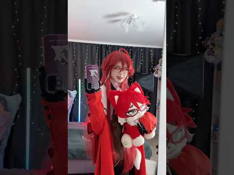 I bought Grelle though XD ♡ #cosplay #grellsutcliff #grellcosplay #blackbutlercosplay #blackbutler