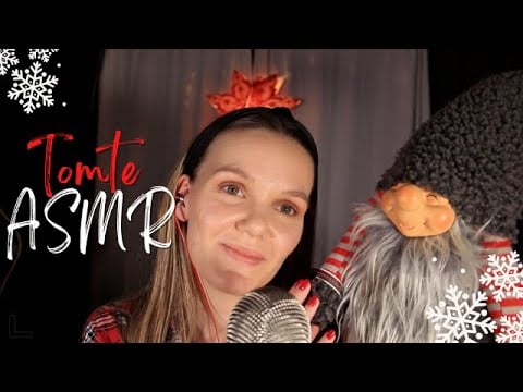 Matildas ASMR Julkalender (Lucka 8) -  SCRATCHING PÅ EN TOMTE🎅