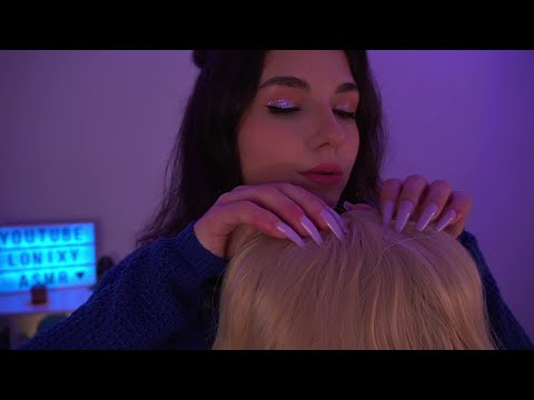 ASMR | Masajeo tu cabeza y tu cabello para que te relajes | Lonixy ASMR