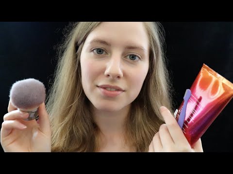 ASMR Face Treatment (shaving, plucking, brushing, & moisturizing)