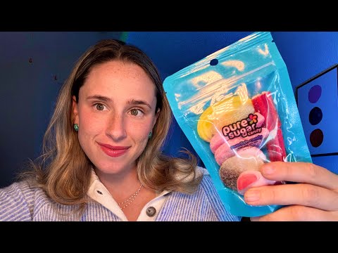 ASMR Mukbang Trying the Viral Swedish Candy 🍬✨