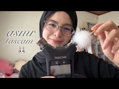 [ASMR] TASCAM MOUTH SOUNDS & EAR CLEANING 👂💤 (you can feel it in ur ears)