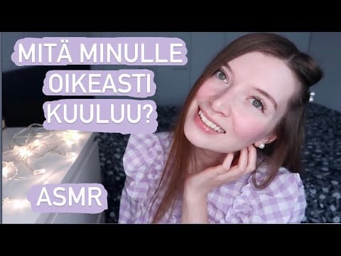 ASMR suomi - höpöttelyä ja kuulumisia - opiskelu, ruoka, joulu - асмр Финляндия