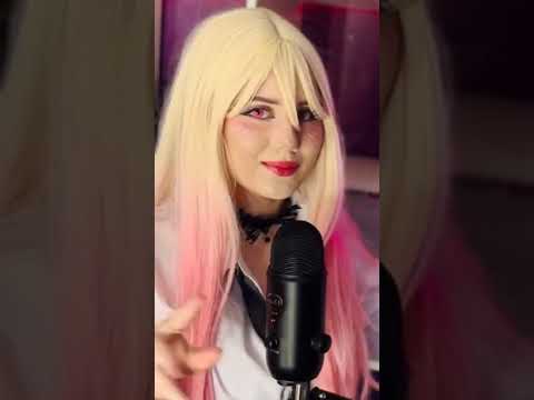 🌙 ASMR anime cosplay Marin Kitagawa 💗 relaxing video (full on my channel)