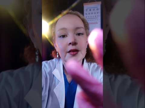 This ASMR Eye Exam Will Make You Relax #lighttriggers #relax #asmr