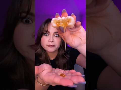 Winter Edible Crystals #asmr #crunchy #satisfying #candy