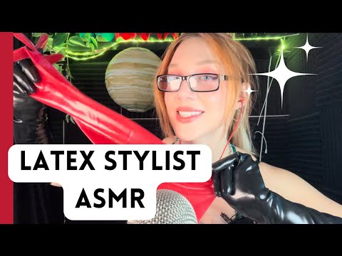 LATEX STYLIST ASMR (w/ gloves) ✨