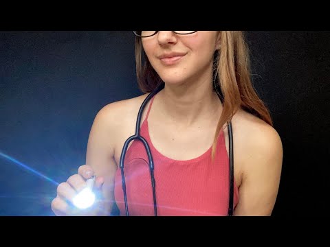 ASMR Cranial Nerve Exam l Cognition, Sensory Medical Tests