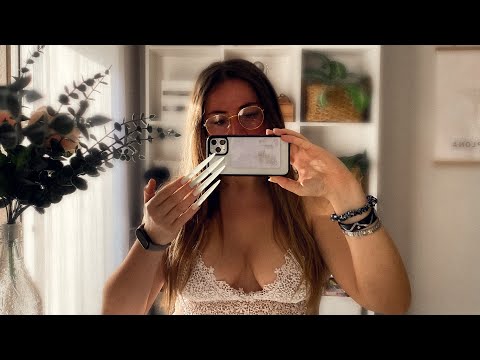 ASMR camera tapping/iphone tapping & scratching (no talking)