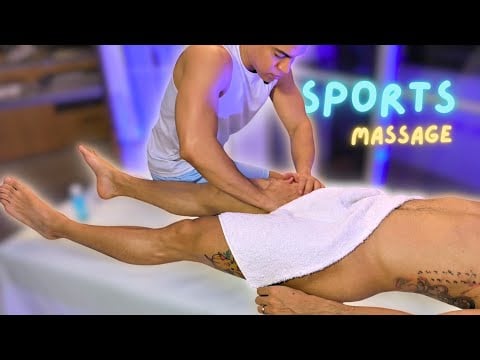 Full Body Sports Massage For a CrossFit-er Guy | Part 2