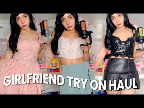 POV: VOCÊ É MEU NAMORADO(A) E ESTA ME AJUDANDO A ESCOLHER MINHA ROUPA, TRY ON HAUL #ASMR 