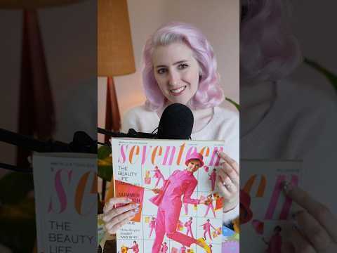 POV you found mint condition 1960's fashion magazines 🤩 #asmr #vintage