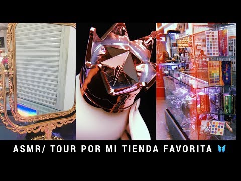 ASMR/ TOUR POR UNA TIENDA DE BELLEZA/ Tapping/ Susurros/ Romani Store/ Andrea ASMR 🦋