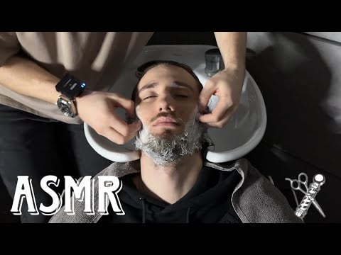 💈ASMR BARBER | Full Service ASMR: Skincare & Massage💆🏻‍♂️