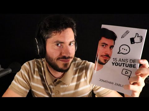 ASMR J'ai écrit un 3ème livre - 15 ANS DE YOUTUBE
