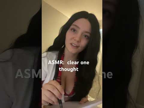 clear one thought 🤍#asmr #girlfriendasmr #grounding #calmasmr #whisper