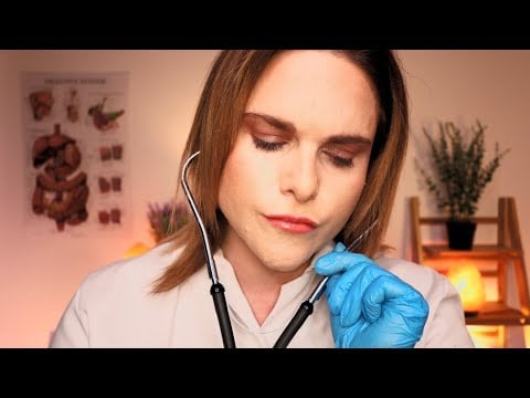 ASMR Severe Abdominal Pain Examination | Doctor Check & Palpation