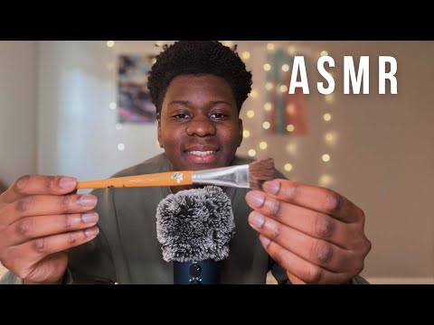 ASMR Fall Asleep NOW To Deep Mic Brushing!