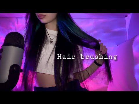 ASMR| Hair brushing | Spazzolo i miei capelli👩🏻