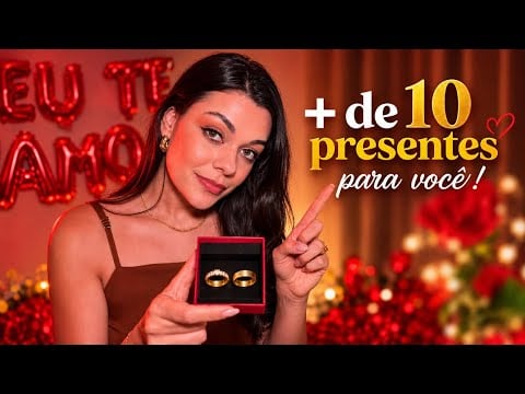 ASMR: Namorada Te Dá Presentes No Dia Dos Namorados 😳 💐🎁 