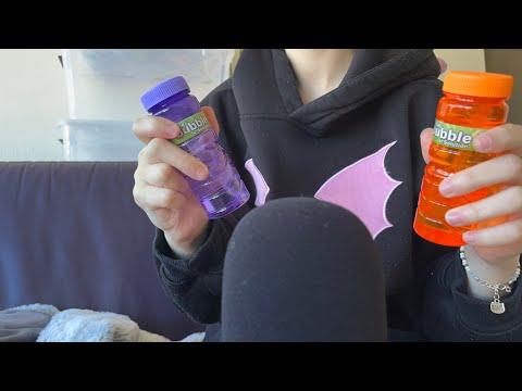 ASMR Bottle/Liquid Sounds + Tapping