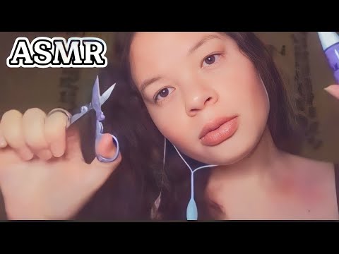 ASMR: FAZENDO SUA SOBRANCELHA DELICADAMENTE ATÉ QUE DURMA 💤💆