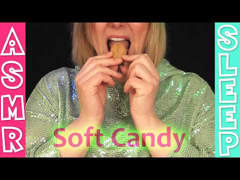 Soooo Relaxing! Soft Candy Eating Sounds 😊 ASMR chewing & smacking & breathing
