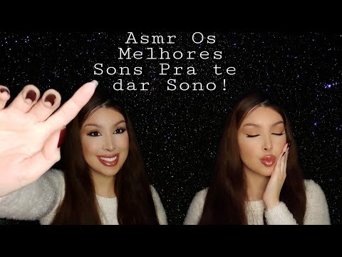 Asmr com os melhores sons. Duvido vc não dormir!