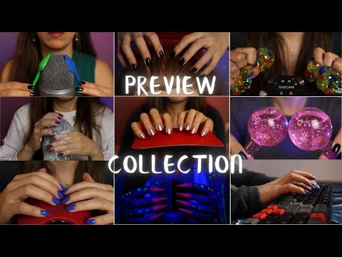 ASMR Preview Compilation (No talking)